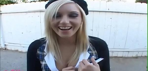  Gullibleteens.com icecream truck cute teenager blond schoolgirl gets fucked hard